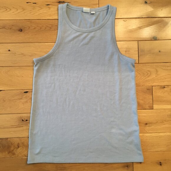 Arctic Blue Knit Tank Top - Picture 11 of 14